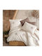 Clasy Home Set Huse Pentru Pilote 200x220cm Dublu Cu 2 Fețe De Pernă & 1 Cearceaf Veneta