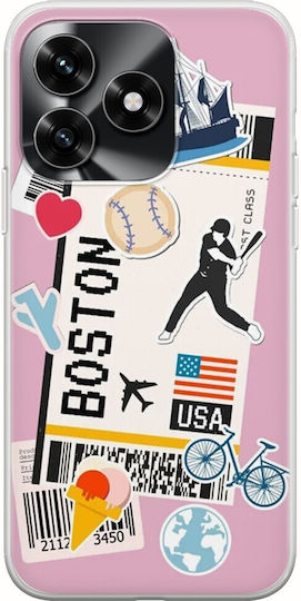 Ticket To Boston Honor X5c Plus Flexible TPU Transparent Silicone