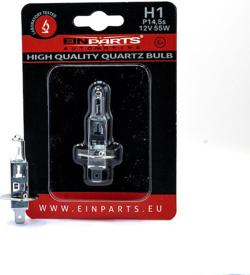 Einparts Car Lamps H1 Halogen 12V 55W 2pcs