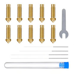 Elegoo Neptune 4 Max 4 Plus Multi-size Brass Nozzle Kit Elegoo Neptune 4 Max 4 Plus Multi-size Brass Nozzle Kit