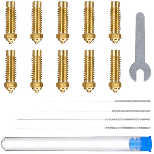 Elegoo Neptune 4 Max 4 Plus Set Duză Din Alamă De Dimensiuni Multiple