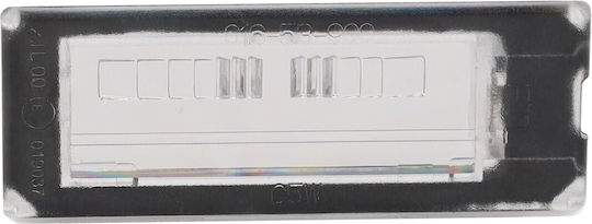Einparts Left License Plate Lights 12V Universal Citroen Jumper Fiat Ducato Peugeot Boxer