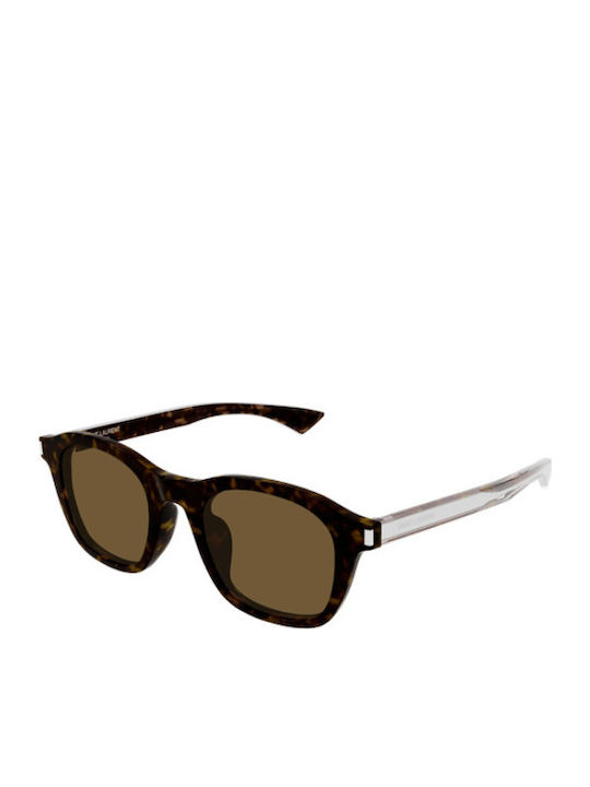 Ysl Unisex Sonnenbrillen mit Braunen Rahmen und...