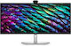Dell Pro P P3426WEV IPS Curved Монитор 34.1" QHD 3440x1440 с Време на Реакция 5ms GTG