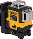 DEWALT Cross-Line Laser Level Green Beam with 45m Working Range