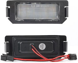 Φώτα Πινακίδας Led για Kia Soul / Rio / Picanto Renault Rapid Skoda Rapid Chevrolet Lumina
