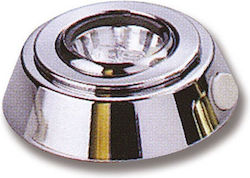 Πλαφονιέρα Inox Bavaria Διακόπτη 12v
