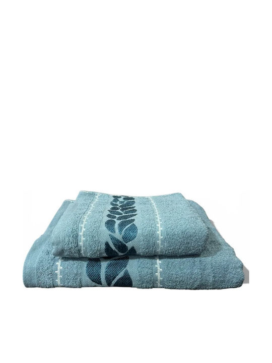 SpitiBazaar Facecloth 50x90cm Petrol Blue Weight 400gsm