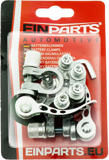 Einparts Selbstsichernde Auto-Batterie-Terminaladapter 12v 24v 500a Batterien 2 Stück