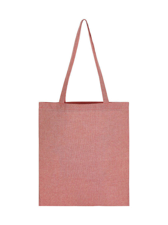 Recycelte Baumwolle Polyester Einkaufstaschen Sg Zubehör Taschen Rec-3842-lh Rot Heather