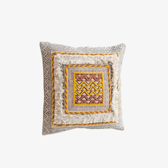 Phos & Gaia Anjali Multicolour Pillow Case 50x50cm