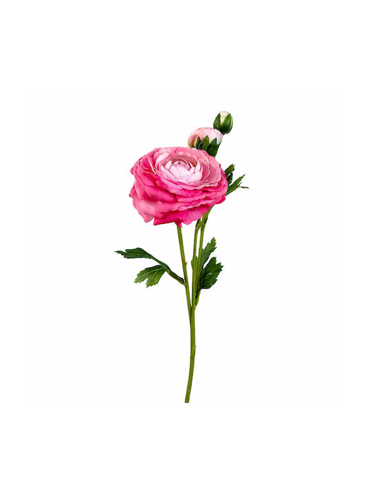 Koart Rosa Φούξια Τεχνητό Λουλούδι Real Touch 45 Εκ 1τμχ
