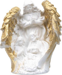 Statuetă Decorativă din Ipsos Înger Păzitor Înălțime 16cm Ext 10456