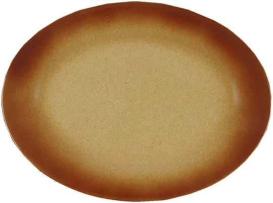 Art et Lumiere Shallow Serving Plate from Porcelain