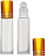 Roll On Sticlă Mică De Sticlă Aurie 10ml