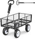 Metal Garden Cart with Maximum Load Capacity 408kg