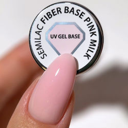 Semilac Fiber Base Coat για Ημιμόνιμα Βερνίκια 7ml