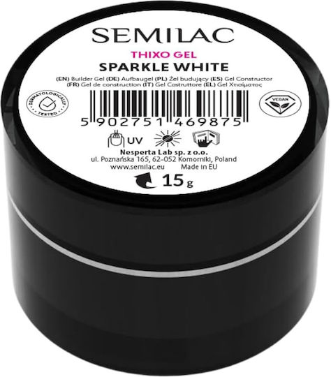 Semilac Builder Gel Νυχιών Natural Pink 15gr