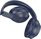 Borofone BO20 Wireless / Wired On Ear Headphones with 10 Hours Playing Time Blue
