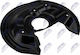 Έλασμα Πιτσιλίσματος Δισκόπλακα Vw Beetle 2011-2019 2.0l Hatchback Vw Beetle 2011-2019 1.2l Hatchback Vw Beetle 2011-2019 1.6l Hatchback