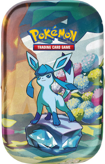 Pokemon Glaceon Prismatic Evolutions Scarlet & Violet Tin (EN)