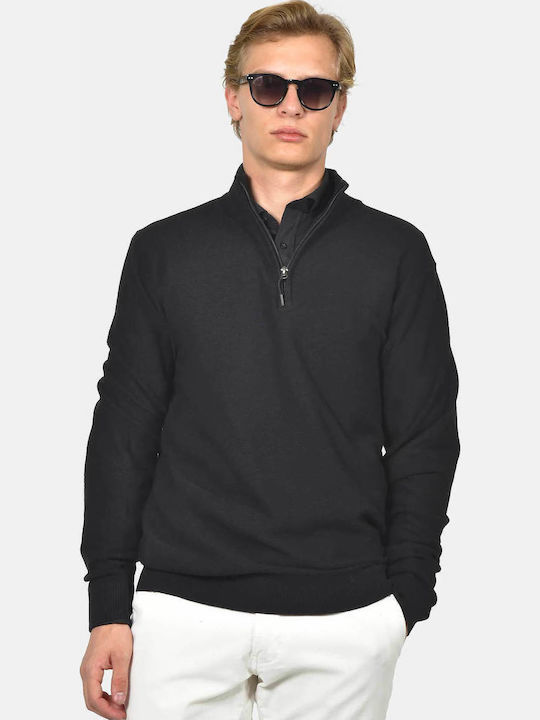 Berto Lucci Black Sweater