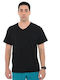 T-shirt Μαύρο