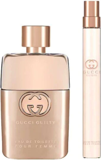 Gucci Set Guilty Pour Femme Eau De Toilette Pentru Femei 50 Ml + Guilty Eau De Toilette Pentru Femei 10 Ml