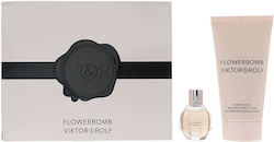 Set Viktor & Rolf Flowerbomb Eau De Parfum Pentru Femei 7 Ml + Flowerbomb Smooth Loțiune De Corp 50 Ml Set Viktor & Rolf Flowerbomb Eau De Parfum Pentru Femei 7 Ml + Flowerbomb Smooth Loțiune De Corp 50 Ml