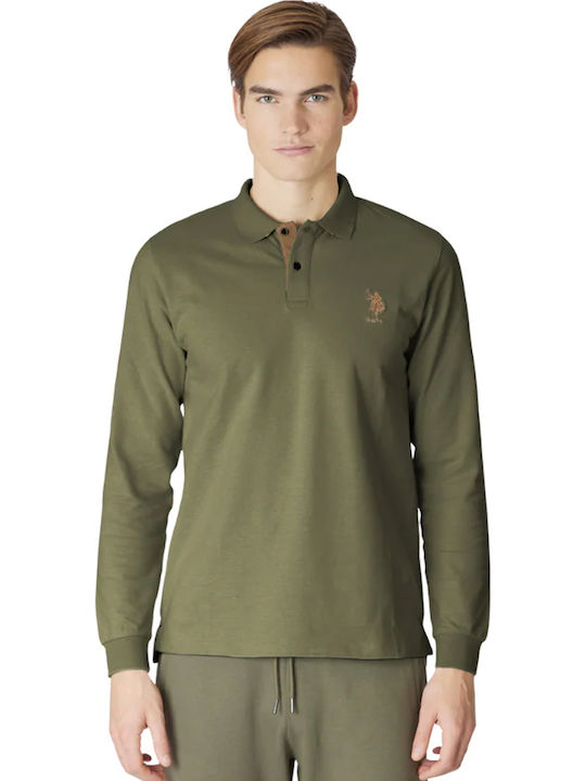 U.S. Polo Assn. Khaki Polo Blouse