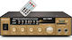 Ενισχυτής Karaoke WG-158BT 112574 Χρυσός