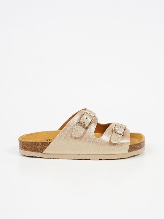 Plakton Kids' Anatomic Gold Sandals