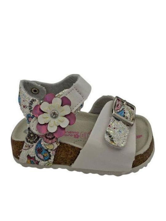 Giardino D'Oro Kids' White Sandals