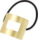 Elastic Casual Hair Square Hooped Sleeve Gold