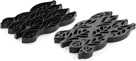 Κουπ Πατ Σιλικόνης Platinum Leaves 240x150x20mm Silikomart Voilà Cookie 53.151.20.0065 00035280