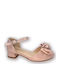 Kids Pumps & Ballerinas with Adjustable Metal Clasp Patent Leather Pink