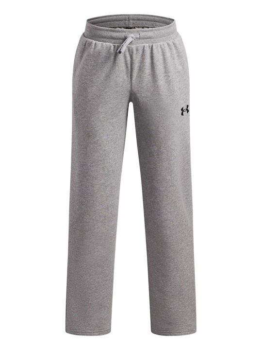 Under Armour Παιδικό Παντελόνι Φόρμας Γκρι Rival
