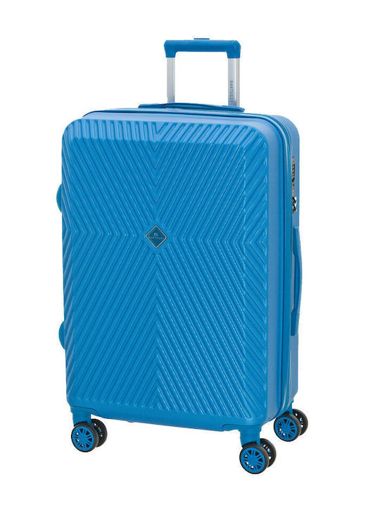 Bartuggi Large Blue Suitcase