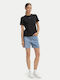 Women's Cotton Blouse Ub1/Black