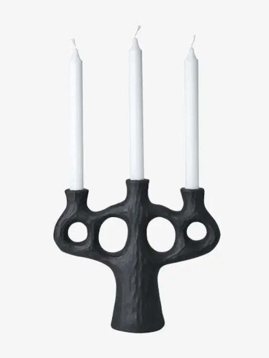 Phos & Gaia Concrete Candle Holder in Bronze Colour