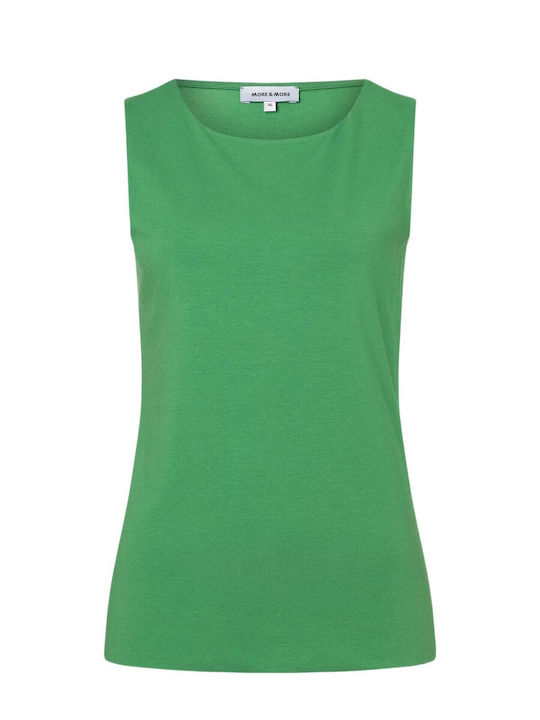 Women's Sleeveless Green Blouse