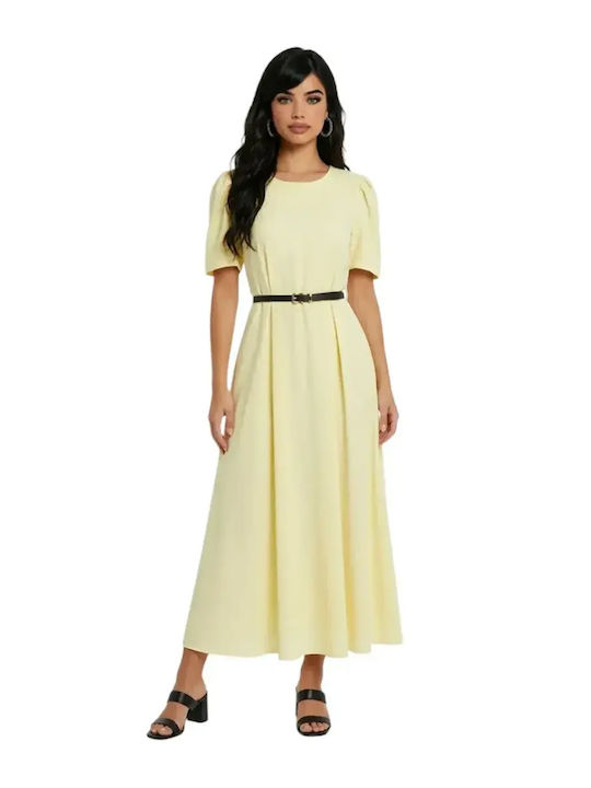 Rochie De Birou Galbenă