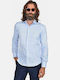 Long Sleeve Shirt in Regular Fit Light Blue