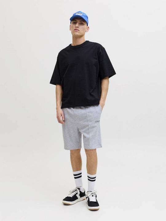 Jack & Jones Αθλητική Ανδρική Βερμούδα Γκρι