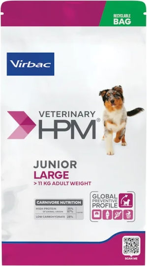 Virbac Special 12kg Ξηρά Τροφή για Κουτάβια Μεγαλόσωμων Φυλών με Χοιρινό, Κοτόπουλο, Ρύζι, Πατάτες και Πουλερικά
