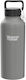 Healthy Human Thermos Bottle Stainless Steel 621ml Gray