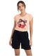 Nina Club Summer Women's Pyjama Set Cotton Salmon