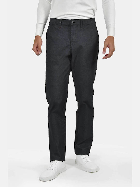Herrenhosen Chinos Elastisch Anthrazit