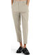 Herren Stretchhose Regular Fit Sand