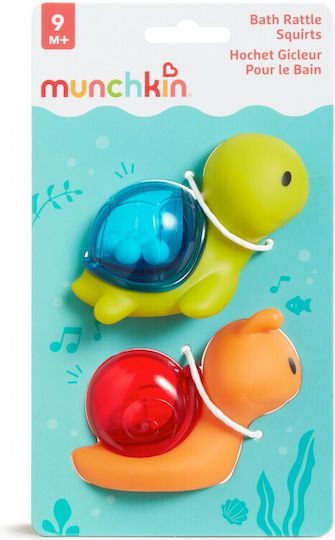 Munchkin Rattle Squirts Παιχνίδι Μπάνιου για 9+ Μηνών 2τμχ